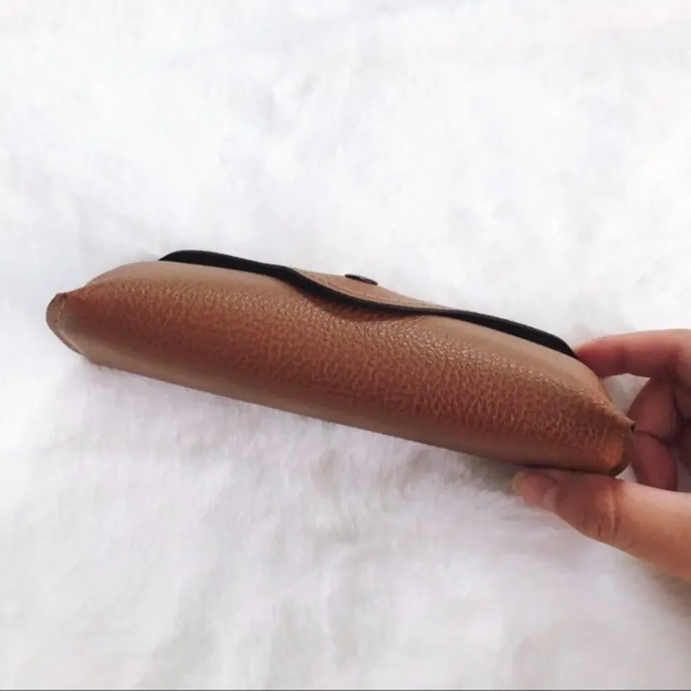 Wyatt Brown Faux Leather Sunglasses Case